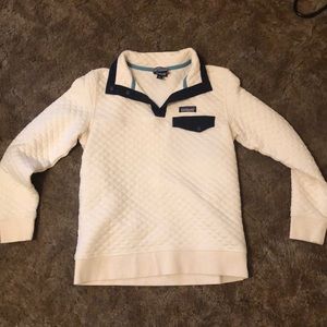 Patagonia organic cotton snap T-pullover